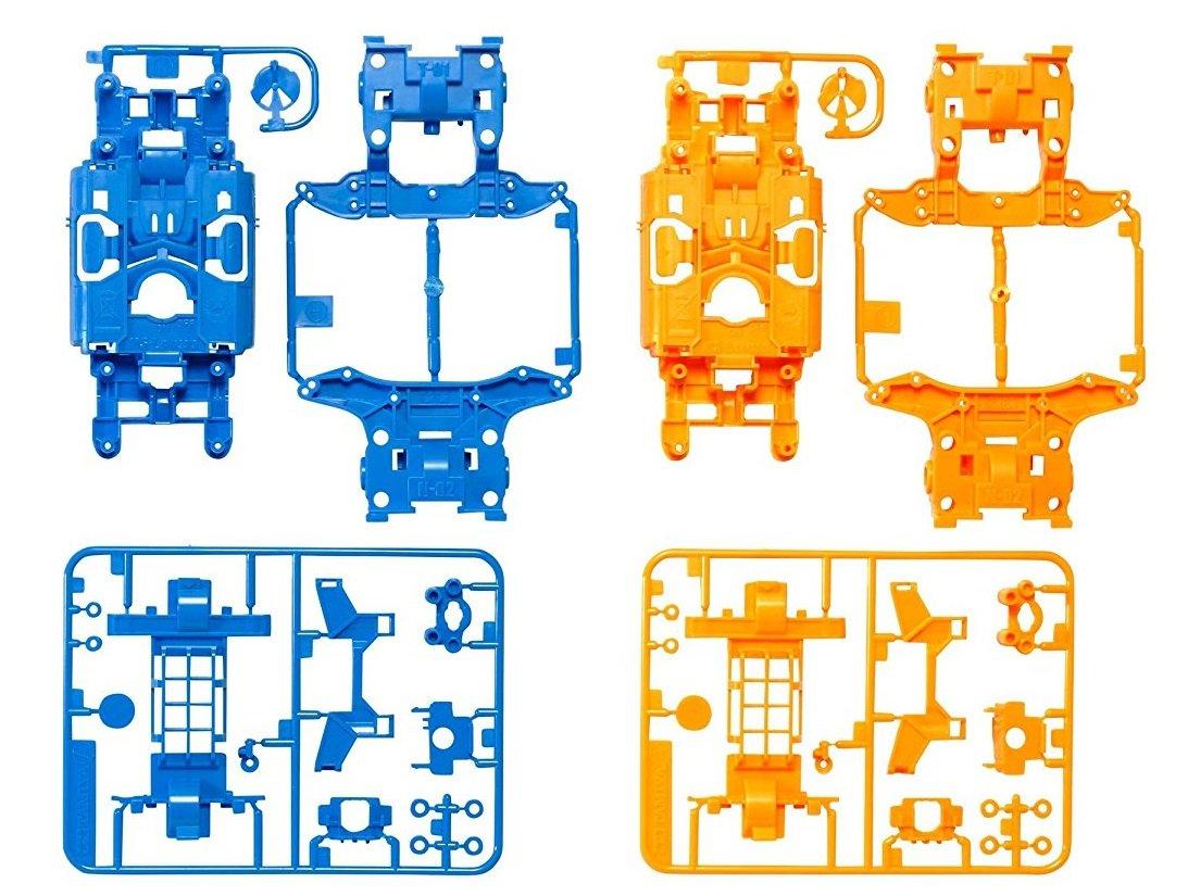 Tamiya Mini 4WD специальный проектный продукт MS цвет шасси комплект света 95386 синий/оранжевый
Tamiya Mini 4WD специальный проектный продукт MS цвет шасси комплект света 95386 синий/оранжевый