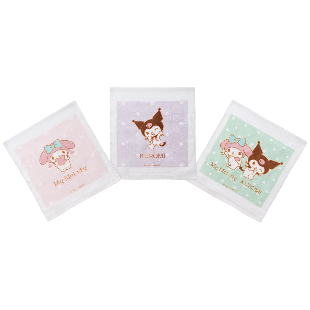 Skater Oshibori Towel Set of 3 My Melody Kuromi Sanrio OAC1T-A Model Kit
Skater Oshibori Towel Set of 3 My Melody Kuromi Sanrio OAC1T-A Model Kit