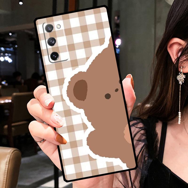 Kawaii милый медведь корейский чехол с животными для Samsung Galaxy S22 S10 S9 Plus Note 10 Note 20 Ultra S20 FE S21 Ultra чехол для телефона Galaxy S8 Plus
Kawaii милый медведь корейский чехол с животными для Samsung Galaxy S22 S10 S9 Plus Note 10 Note 20 Ultra S20 FE S21 Ultra чехол для телефона Galaxy S8 Plus
