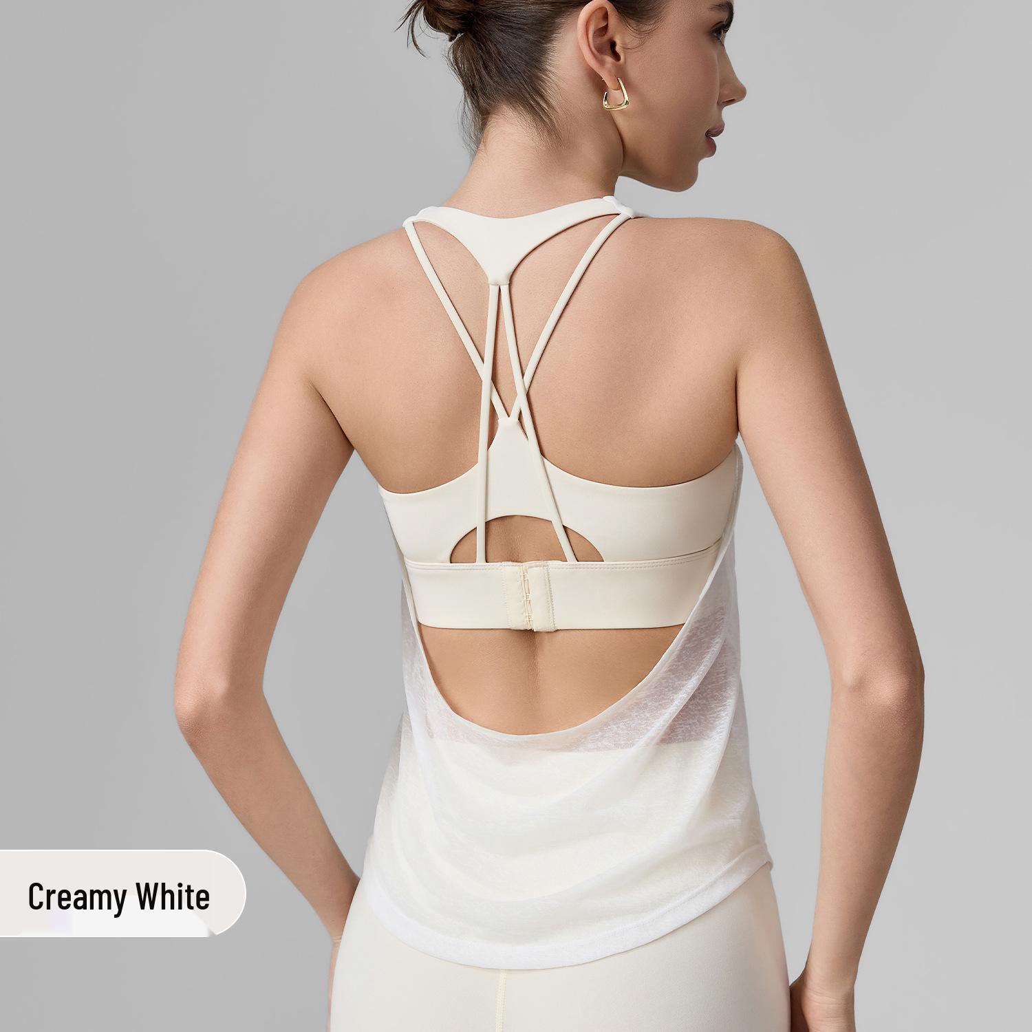 Women s Elegant Two-Piece Yoga Set: Hollow Back, Fixed Cups, Sports Bra, Pilates Cover-Up, High-End Feel Yoga Top S
Women s Elegant Two-Piece Yoga Set: Hollow Back, Fixed Cups, Sports Bra, Pilates Cover-Up, High-End Feel Yoga Top S