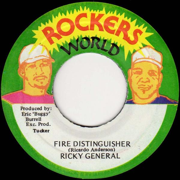 7inch Record RICKY GENERAL - Fire Distinguisher NONE Rockers World 1996 Jamaica Reggae, Ska & Dub Used
7inch Record RICKY GENERAL - Fire Distinguisher NONE Rockers World 1996 Jamaica Reggae, Ska & Dub Used