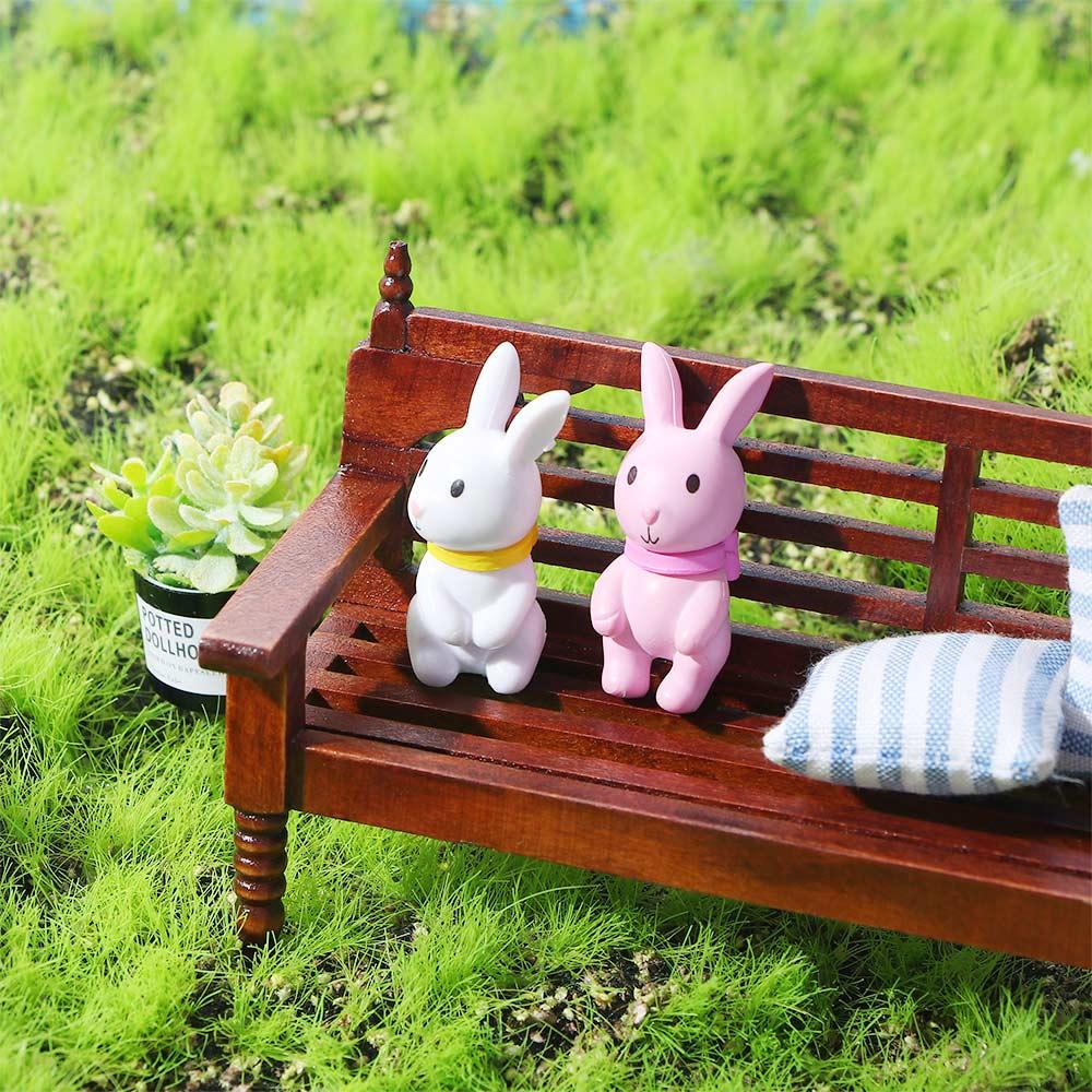Fairy Miniature Garden for Bonsai Decor Micro Landscape Bunny Miniatures Home Decor Easter Rabbit white(random style)
Fairy Miniature Garden for Bonsai Decor Micro Landscape Bunny Miniatures Home Decor Easter Rabbit white(random style)