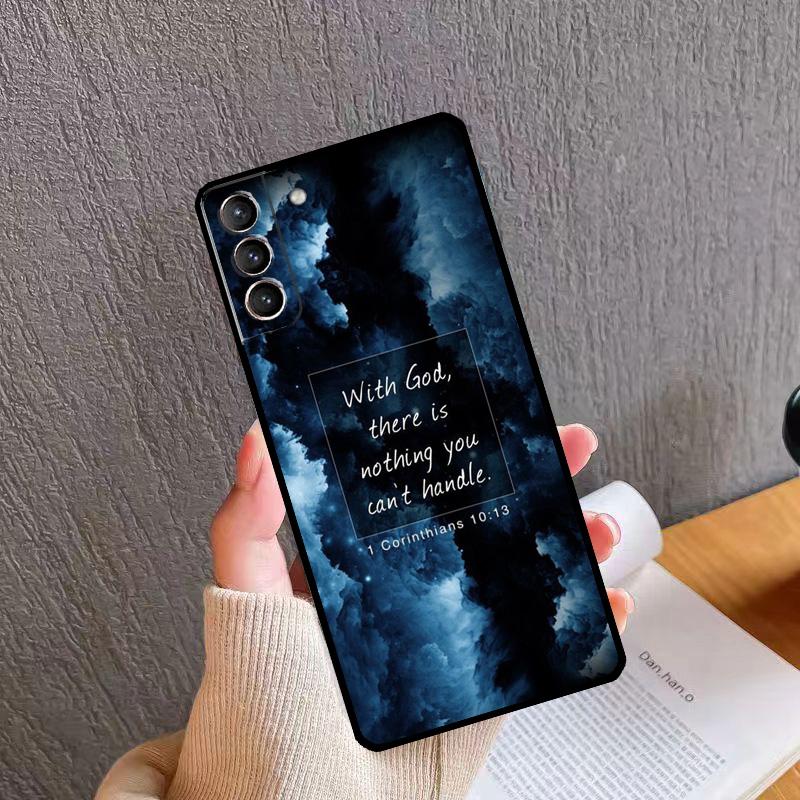Bible Jesus Christ Christian Quotes Phone Case For Samsung Galaxy S24 S26 Ultra S20 S21 S22 S23 S25 Plus S10 S24 S25 FE Cover Galaxy S25 Plus
Bible Jesus Christ Christian Quotes Phone Case For Samsung Galaxy S24 S26 Ultra S20 S21 S22 S23 S25 Plus S10 S24 S25 FE Cover Galaxy S25 Plus