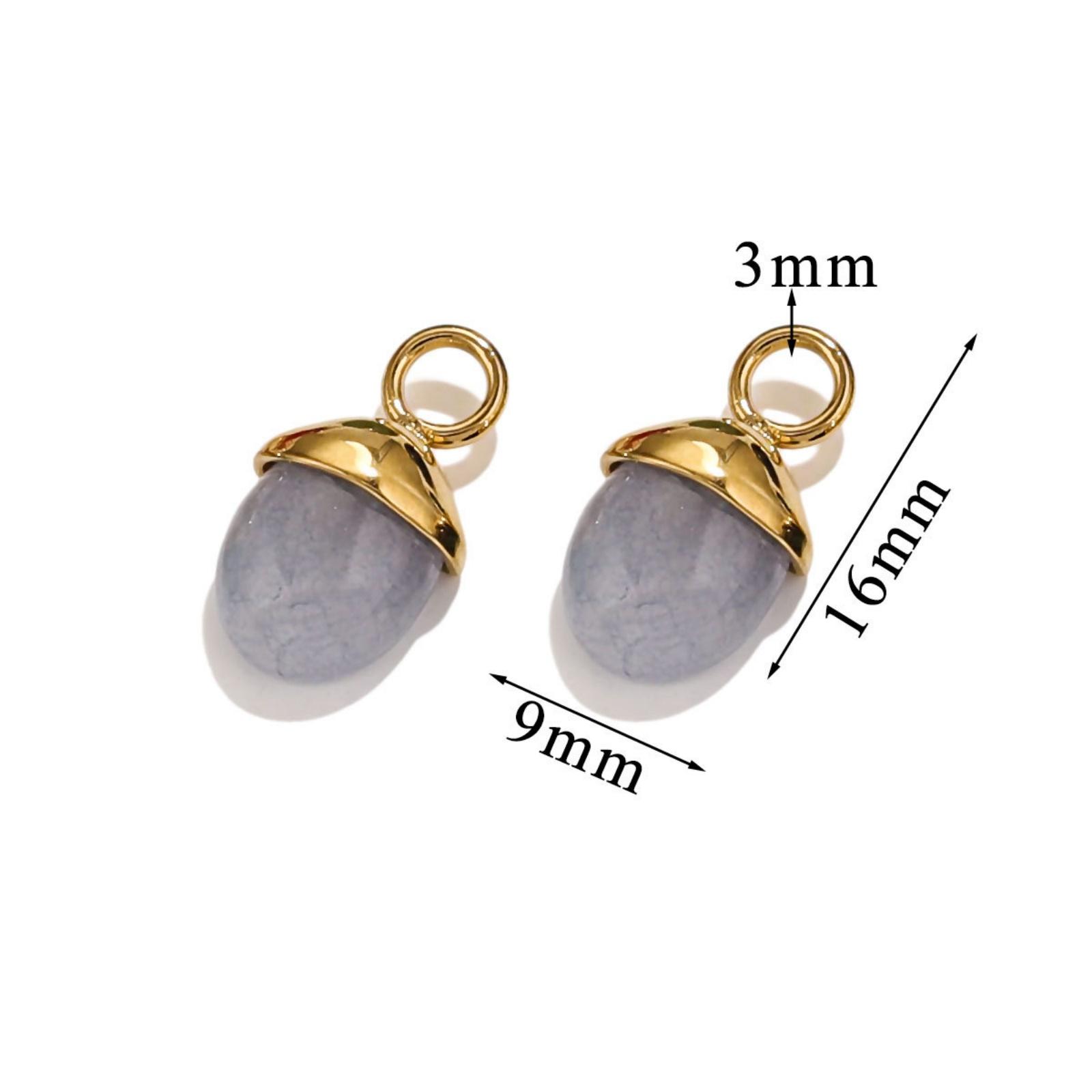 2 Piece 304 Stainless Steel Charms 18K Gold Plated Acorn Pendants For DIY Necklace Earrings Jewelry Making Findings 16mm x 9mm
2 Piece 304 Stainless Steel Charms 18K Gold Plated Acorn Pendants For DIY Necklace Earrings Jewelry Making Findings 16mm x 9mm