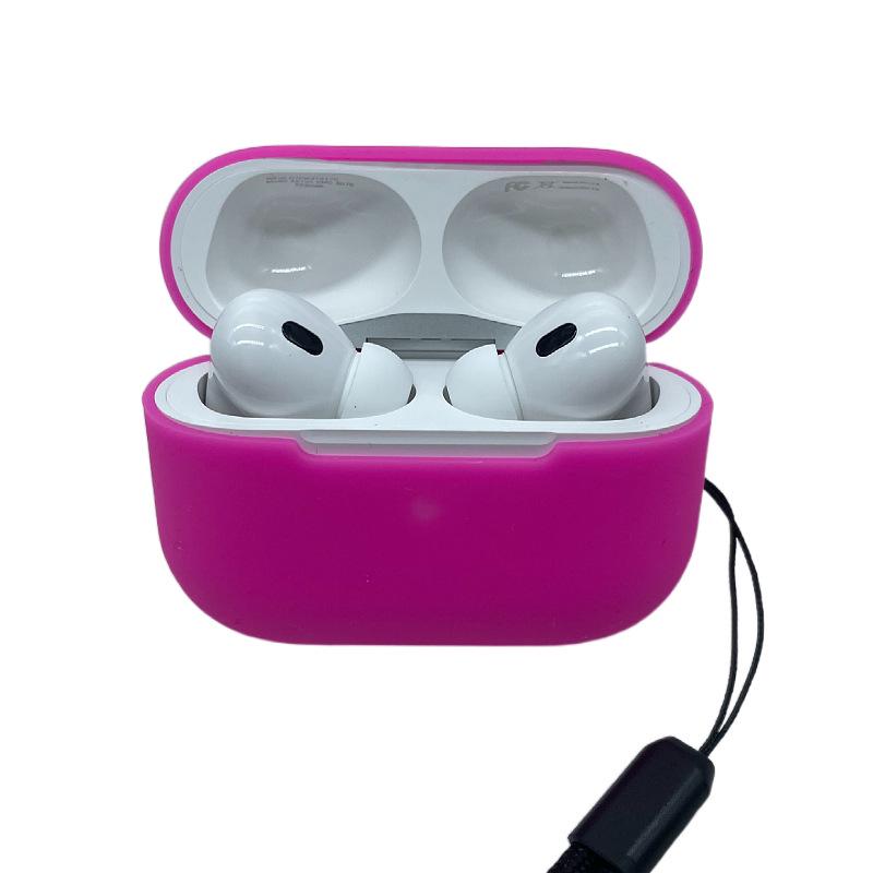 Силиконовый защитный чехол для Apple AirPods Pro 2 2022 года — цельный дизайн Airpods Pro 2
Силиконовый защитный чехол для Apple AirPods Pro 2 2022 года — цельный дизайн Airpods Pro 2