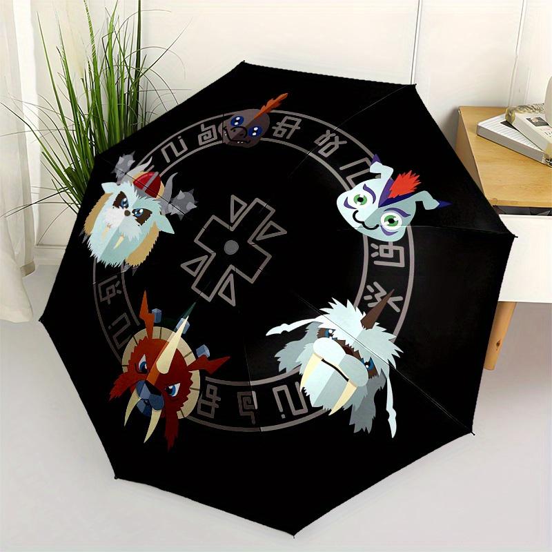 1pc Fantasy Beast Crest Umbrella with Plastic Handle,Suitable for All Seasons Home Travel Outdoor UmbrellaM1144
1pc Fantasy Beast Crest Umbrella with Plastic Handle,Suitable for All Seasons Home Travel Outdoor UmbrellaM1144
