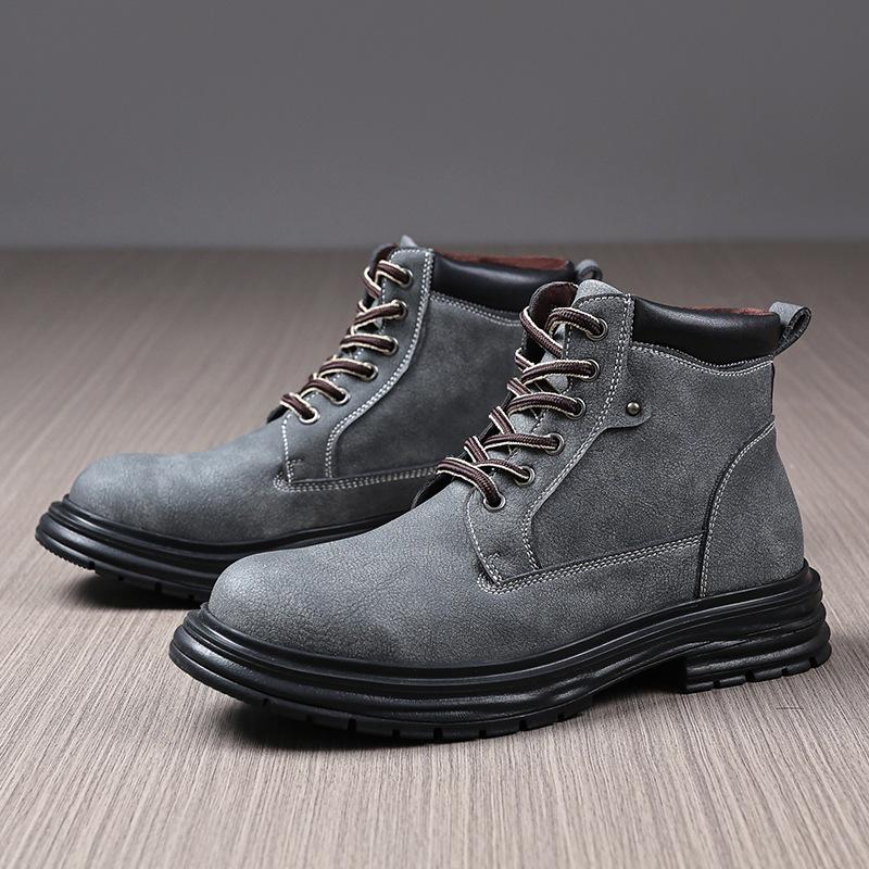 New Martin boots men s autumn and winter shoes men s new platform boots middle-aged and elderly high-top casual leather shoes leather boots 48
New Martin boots men s autumn and winter shoes men s new platform boots middle-aged and elderly high-top casual leather shoes leather boots 48