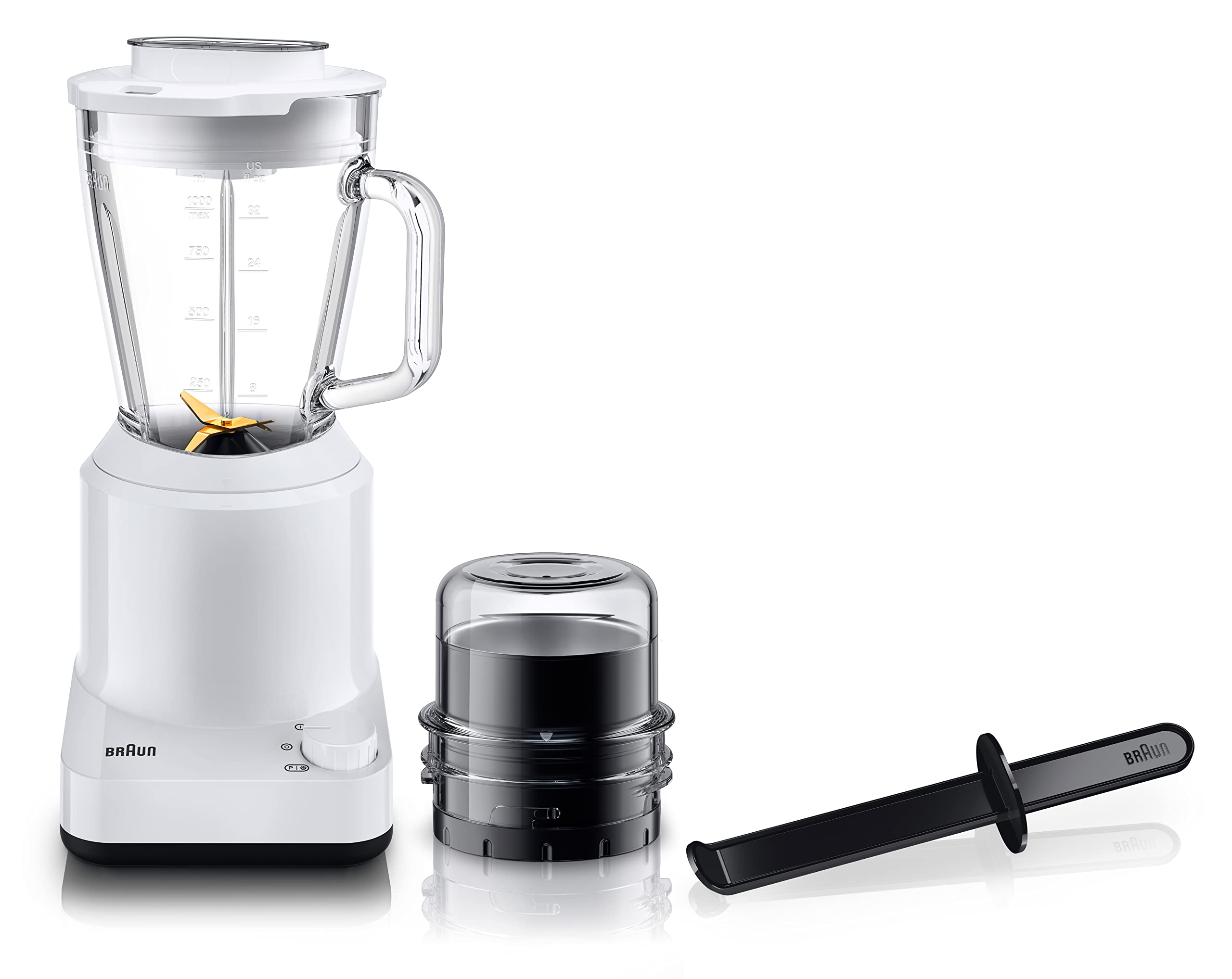 Braun Blender Power Blend 1 JB1168WH High Power Smoothie Soup Smooth Crushed Ice Ice Mill Grinder Coffee Beans Spice 2 Speed Speed Pulse Operation білий
Braun Blender Power Blend 1 JB1168WH High Power Smoothie Soup Smooth Crushed Ice Ice Mill Grinder Coffee Beans Spice 2 Speed Speed Pulse Operation білий