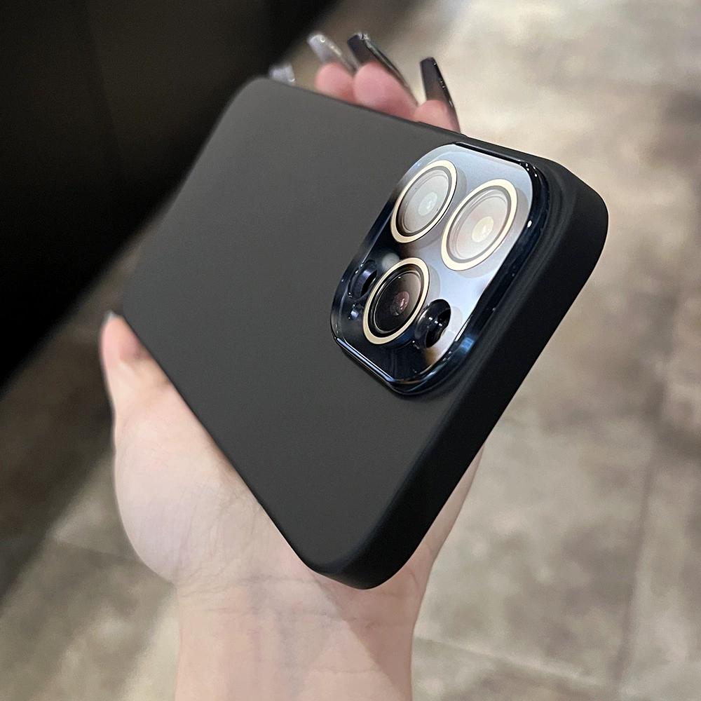 Роскошный матовый тонкий чехол из твердого пластика для Apple iPhone 15 14 13 12 11 Pro Max, с защитой камеры из стекла, противоударная крышка Capa For iPhone 15
Роскошный матовый тонкий чехол из твердого пластика для Apple iPhone 15 14 13 12 11 Pro Max, с защитой камеры из стекла, противоударная крышка Capa For iPhone 15