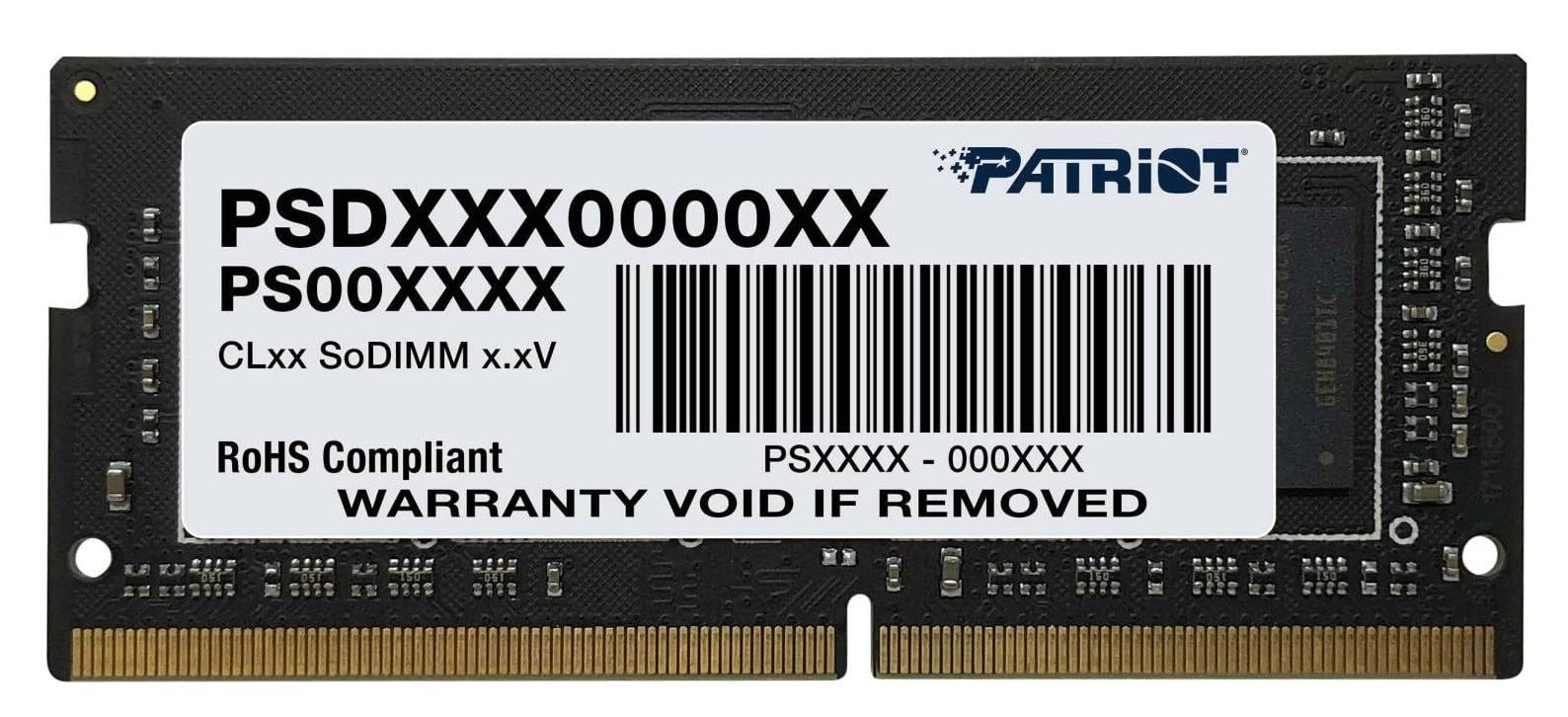 PATRIOT Пам ять Patriot Пам ять для ноутбука SODIMM DDR4 3200MHz 32GB CL22 PSD432G32002S PC4-25600
PATRIOT Пам ять Patriot Пам ять для ноутбука SODIMM DDR4 3200MHz 32GB CL22 PSD432G32002S PC4-25600
