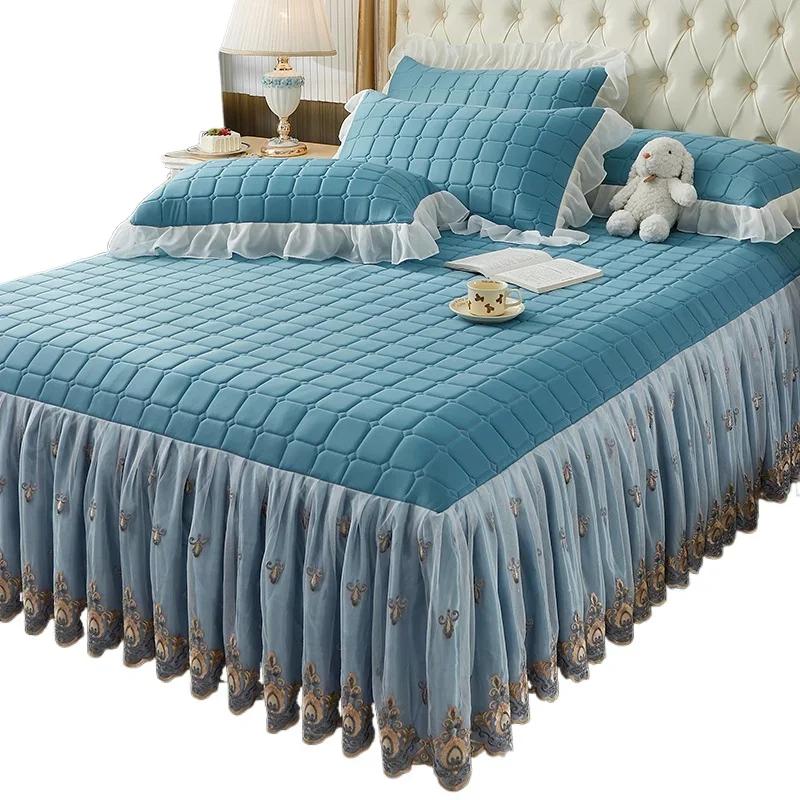 Latex mat three-piece summer high-end summer single bed skirt ice silk mat 150cmx200cm
Latex mat three-piece summer high-end summer single bed skirt ice silk mat 150cmx200cm