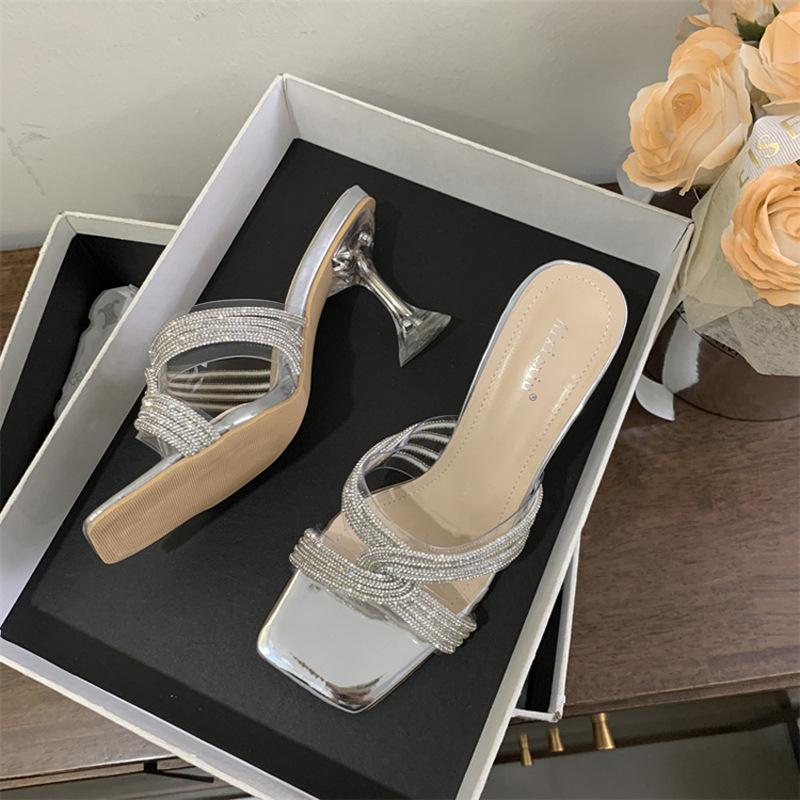 2026 Summer Sexy PVC Transparent Open Toe Crystal Narrow Band Slippers Women Banquet Low Heels Shoes Zapatos Mujer 35 серебряный
2026 Summer Sexy PVC Transparent Open Toe Crystal Narrow Band Slippers Women Banquet Low Heels Shoes Zapatos Mujer 35 серебряный