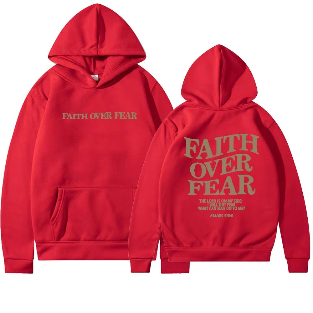 Faith Over Fear Christian Hoodie Christian Sweatshirt Jesus Hoodie Trendy Hoodie Bible Verse Shirt Unisex Aesthetic Clothes S
Faith Over Fear Christian Hoodie Christian Sweatshirt Jesus Hoodie Trendy Hoodie Bible Verse Shirt Unisex Aesthetic Clothes S