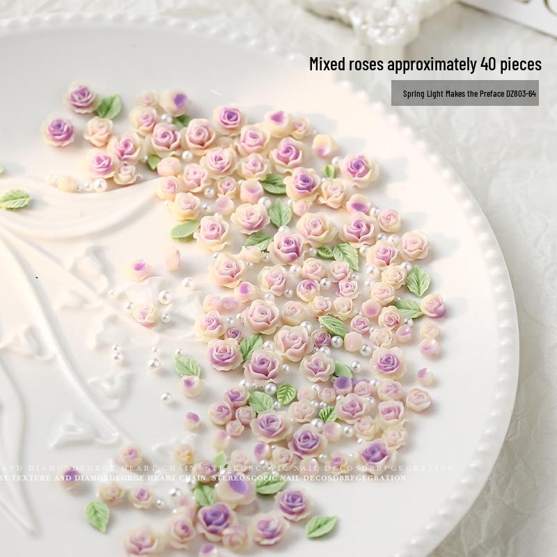 Розовый 3D дизайн ногтей с розами, цветами из смолы и миксом жемчуга
Розовый 3D дизайн ногтей с розами, цветами из смолы и миксом жемчуга
