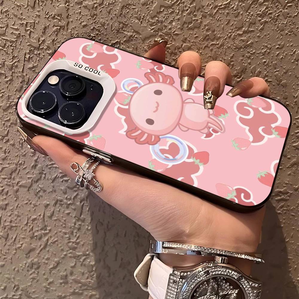 Cartoon Axolotl Cute Phone Case For IPhone 17 16 15 14 11 12 13 Pro Max Plus Pro Colored Silver Cover iPhone 11
Cartoon Axolotl Cute Phone Case For IPhone 17 16 15 14 11 12 13 Pro Max Plus Pro Colored Silver Cover iPhone 11