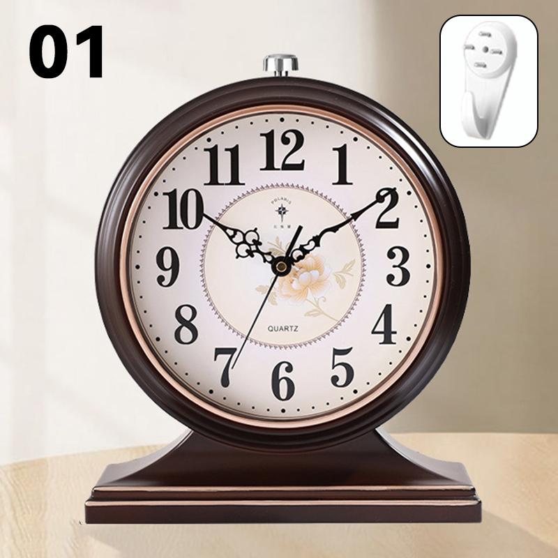 Retro Luminous Table Clock Living Room Desk Clock Home Desktop Ornament Silent Quartz Clocks Placed Desk Clock Clock Home Decor
Retro Luminous Table Clock Living Room Desk Clock Home Desktop Ornament Silent Quartz Clocks Placed Desk Clock Clock Home Decor