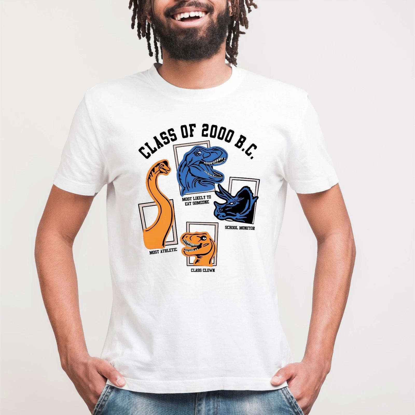 Class Of 2000 BC T-shirt Funny Dinosaurs Types Students Themed Top Men s Tee M
Class Of 2000 BC T-shirt Funny Dinosaurs Types Students Themed Top Men s Tee M