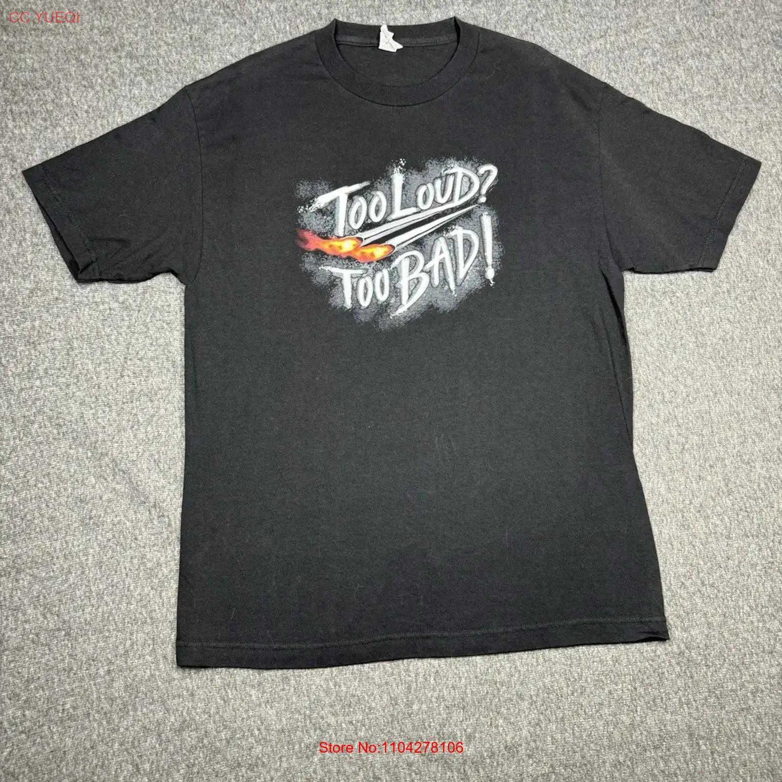 Allstyle Mens T Shirt Large Black Biker Too Loud Bad Vintage Crew Neck vintage Washed Slightly Stylish Versatile fashion 5XL різнокольоровий
Allstyle Mens T Shirt Large Black Biker Too Loud Bad Vintage Crew Neck vintage Washed Slightly Stylish Versatile fashion 5XL різнокольоровий