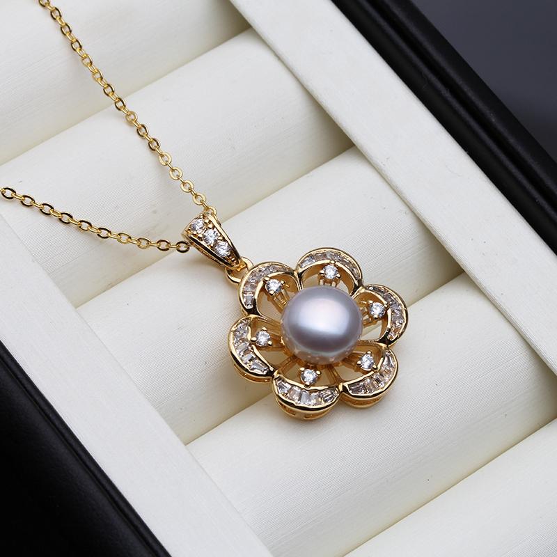 Real Freshwater Natural Pearl Pendant For Woman,Gold Plated Pearl Necklace Wife Mother Daughter Birthday Gift White Grey Black
Real Freshwater Natural Pearl Pendant For Woman,Gold Plated Pearl Necklace Wife Mother Daughter Birthday Gift White Grey Black
