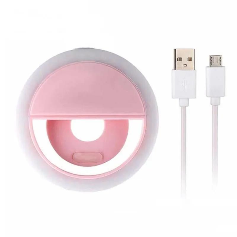 Ringlight Selfie Light Clip On Light For iPhone Samsung POCO Phone Light Ring Video Photo Lamp Flashlight Back Light USB Charge рожевий
Ringlight Selfie Light Clip On Light For iPhone Samsung POCO Phone Light Ring Video Photo Lamp Flashlight Back Light USB Charge рожевий