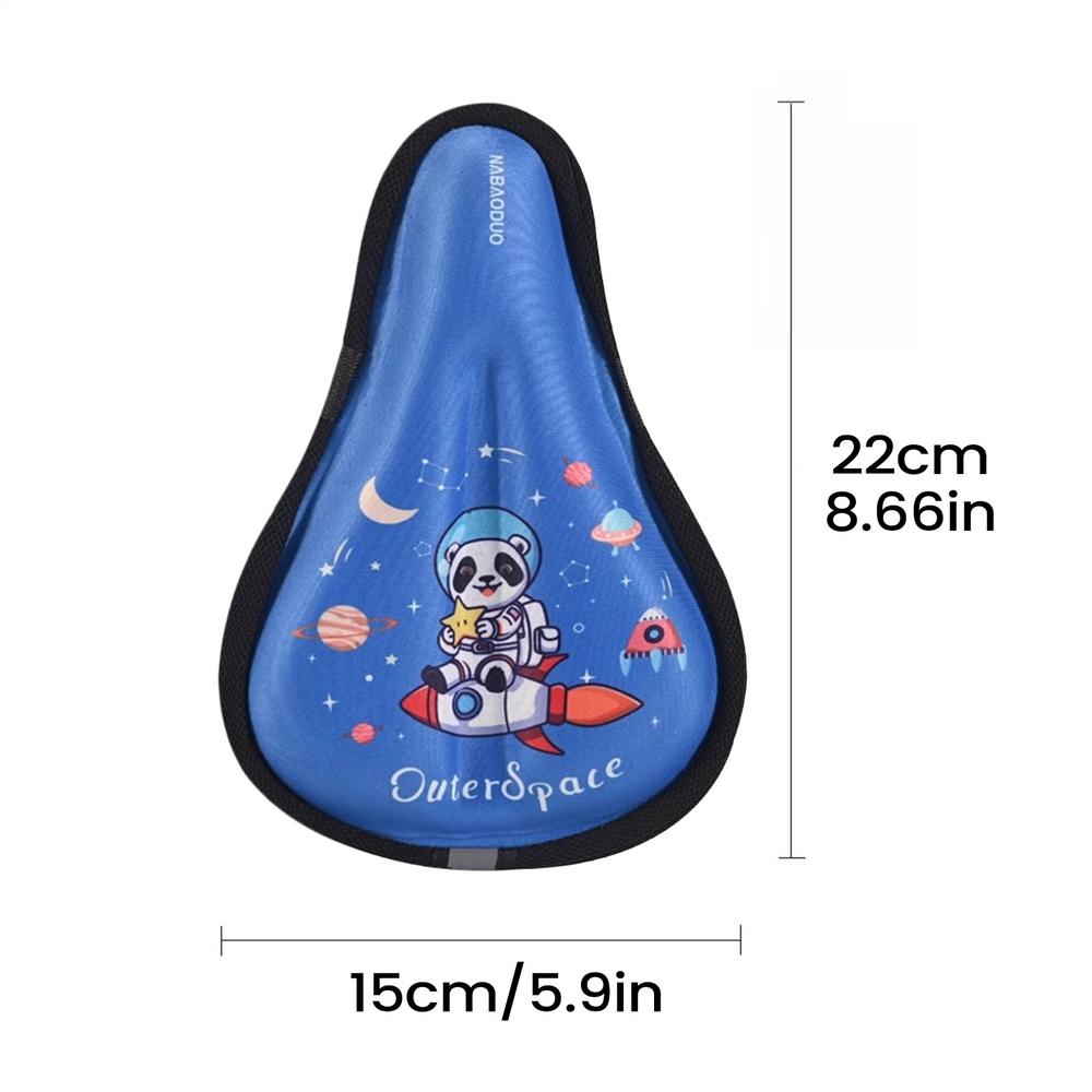 Bike Seat Cushion Cover Cartoon Cycling Saddle Pad For Kids Breathable Bike Saddle Cover For Mountain Road Daily Commuting синій
Bike Seat Cushion Cover Cartoon Cycling Saddle Pad For Kids Breathable Bike Saddle Cover For Mountain Road Daily Commuting синій