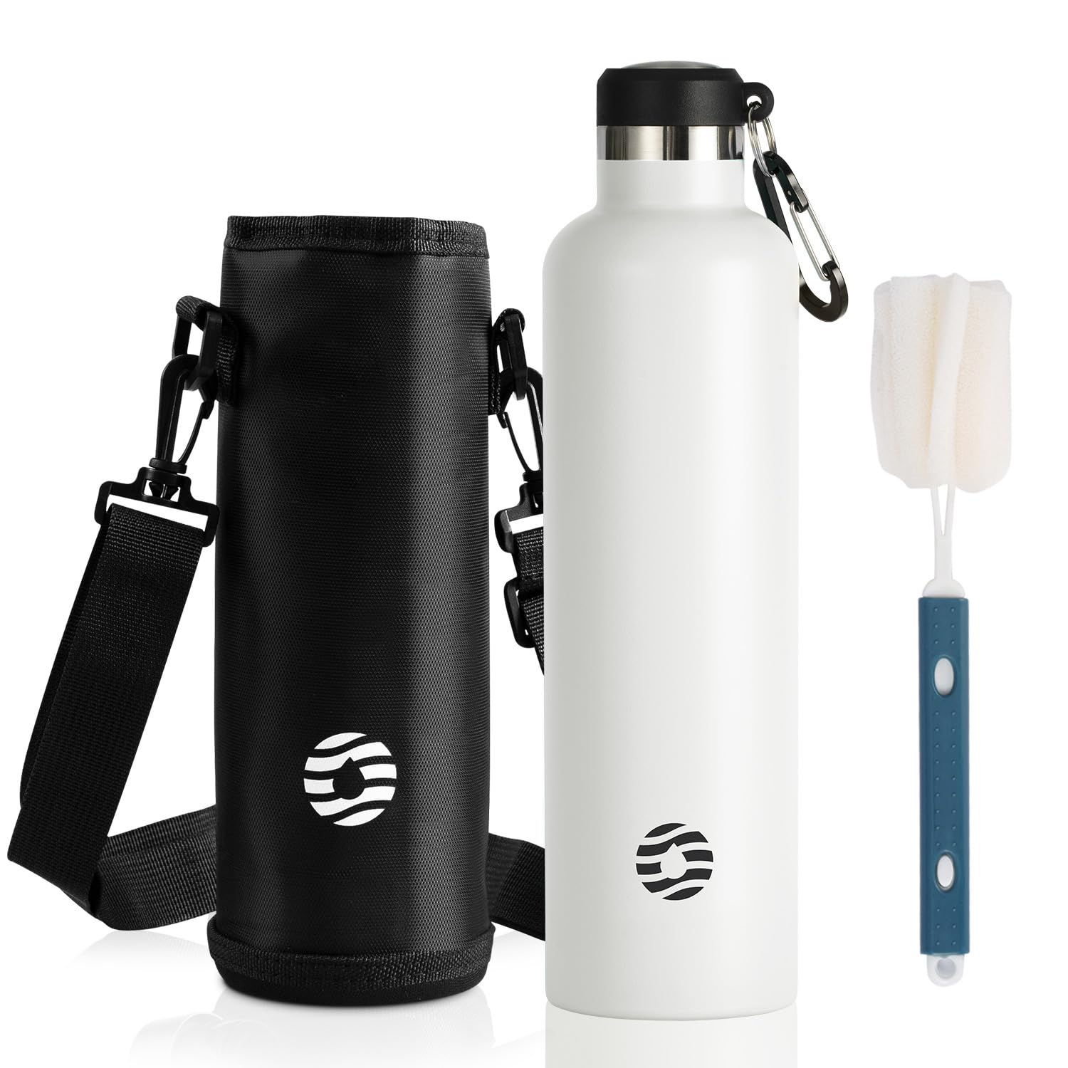 FJbottle Water 1 Vacuum Thermal Second Stainless Steel Direct Sports Compatible with Sports Water Bottle Cleaning Sponge For White Bottle, Liter, білий
FJbottle Water 1 Vacuum Thermal Second Stainless Steel Direct Sports Compatible with Sports Water Bottle Cleaning Sponge For White Bottle, Liter, білий