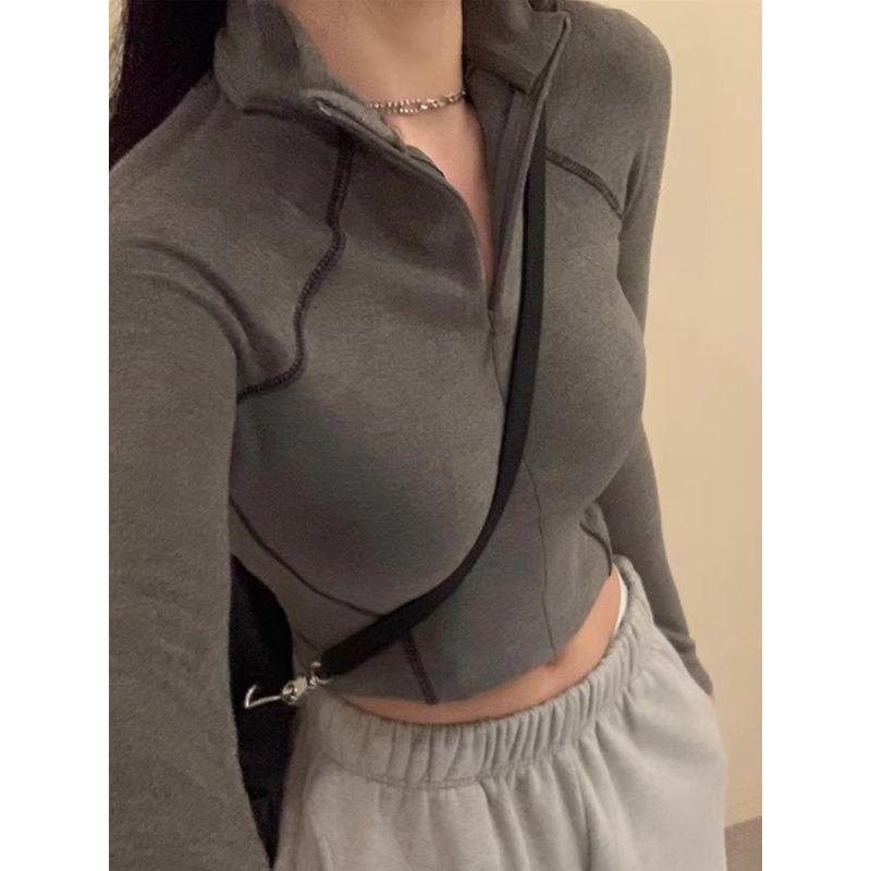 Спортивная одежда Dralon с полузастежкой-молнией, приталенная, со стойкой White XS
Спортивная одежда Dralon с полузастежкой-молнией, приталенная, со стойкой White XS