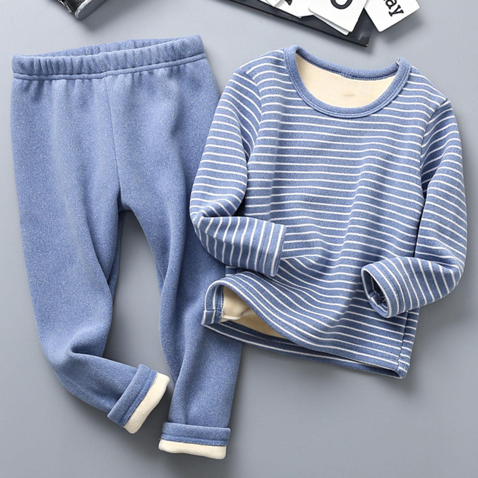 Children s Fleece-Lined Thermal Underwear Set, Seamless Clothes, Suitable For Medium And Large Children 140 синій
Children s Fleece-Lined Thermal Underwear Set, Seamless Clothes, Suitable For Medium And Large Children 140 синій