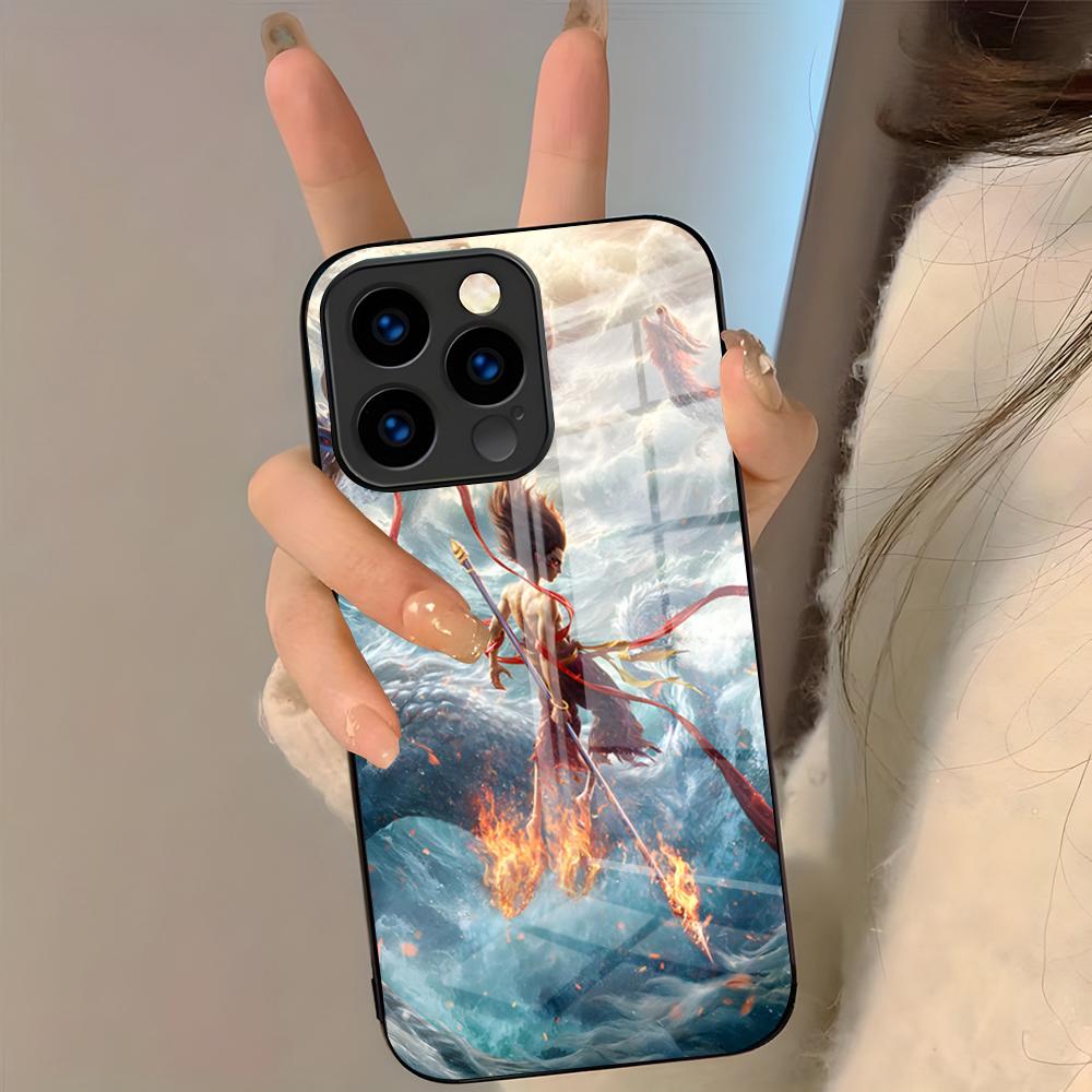Cartoon Movie Nezha Phone Case For IPhone 17 Pro Max 16 15 14 Pro Max 13 11 Plus Glass Cover iPhone 15 Pro Max
Cartoon Movie Nezha Phone Case For IPhone 17 Pro Max 16 15 14 Pro Max 13 11 Plus Glass Cover iPhone 15 Pro Max