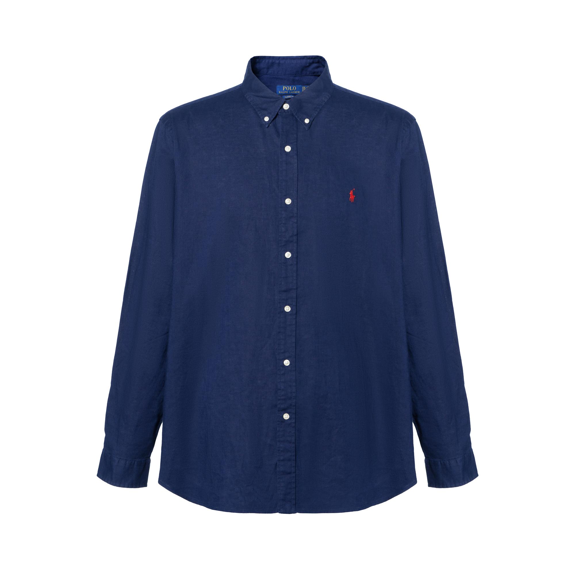 Polo Ralph Lauren Ss25 Рубашка с длинным рукавом из хлопка и льна с вышивкой логотипа Pony Мужские рубашки Темно-синий 710975540-003 XL
Polo Ralph Lauren Ss25 Рубашка с длинным рукавом из хлопка и льна с вышивкой логотипа Pony Мужские рубашки Темно-синий 710975540-003 XL