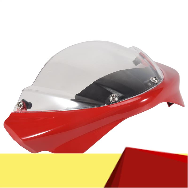 Motorcycle Windshield Head Cover Windshield Fairing For Ducati Monster 696 795 796 M1100, Red-M53K RedTransparent
Motorcycle Windshield Head Cover Windshield Fairing For Ducati Monster 696 795 796 M1100, Red-M53K RedTransparent