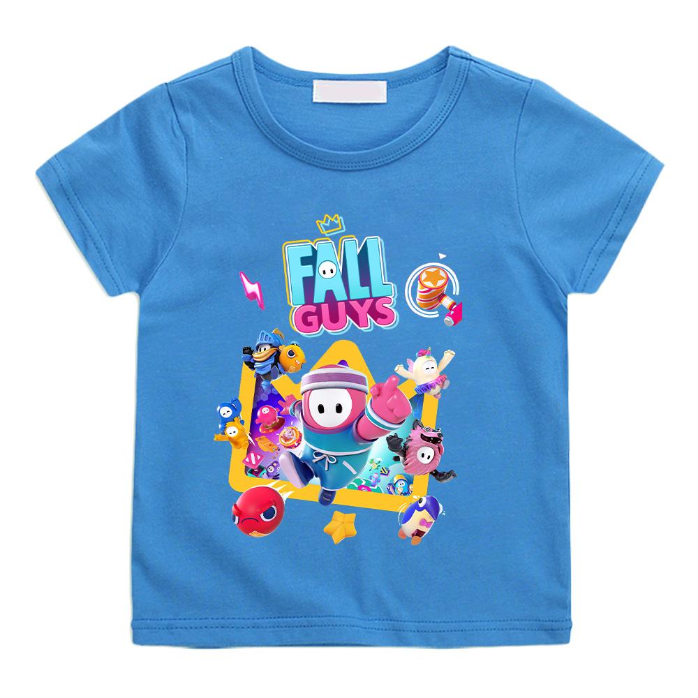 Fall Guys Anime Print Cotton T-shirts Fun Games Boys/Girls Kids Tshirts New Short Sleeve Tops High Quality Children Tees 160 синій
Fall Guys Anime Print Cotton T-shirts Fun Games Boys/Girls Kids Tshirts New Short Sleeve Tops High Quality Children Tees 160 синій