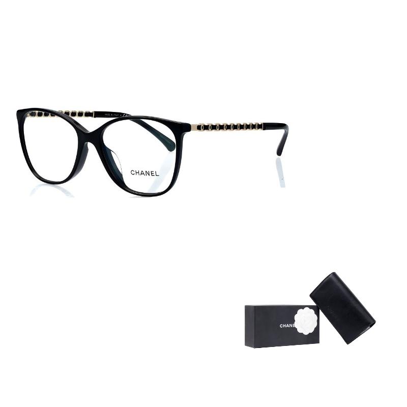 CHANEL lambskin chain metal braided temples flat plate glasses frame black sub-version optical glasses for men and women чорний
CHANEL lambskin chain metal braided temples flat plate glasses frame black sub-version optical glasses for men and women чорний