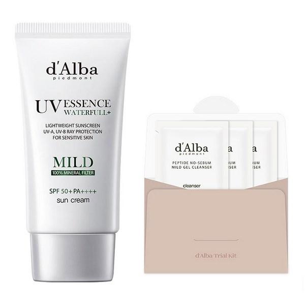 Dalva Vegan Waterful Mild Sun Cream SPF 50+ PA++++ 50мл + Слабокислотный очищающий гель 9мл Набор, 1 комплект Популярная корейская косметика
Dalva Vegan Waterful Mild Sun Cream SPF 50+ PA++++ 50мл + Слабокислотный очищающий гель 9мл Набор, 1 комплект Популярная корейская косметика