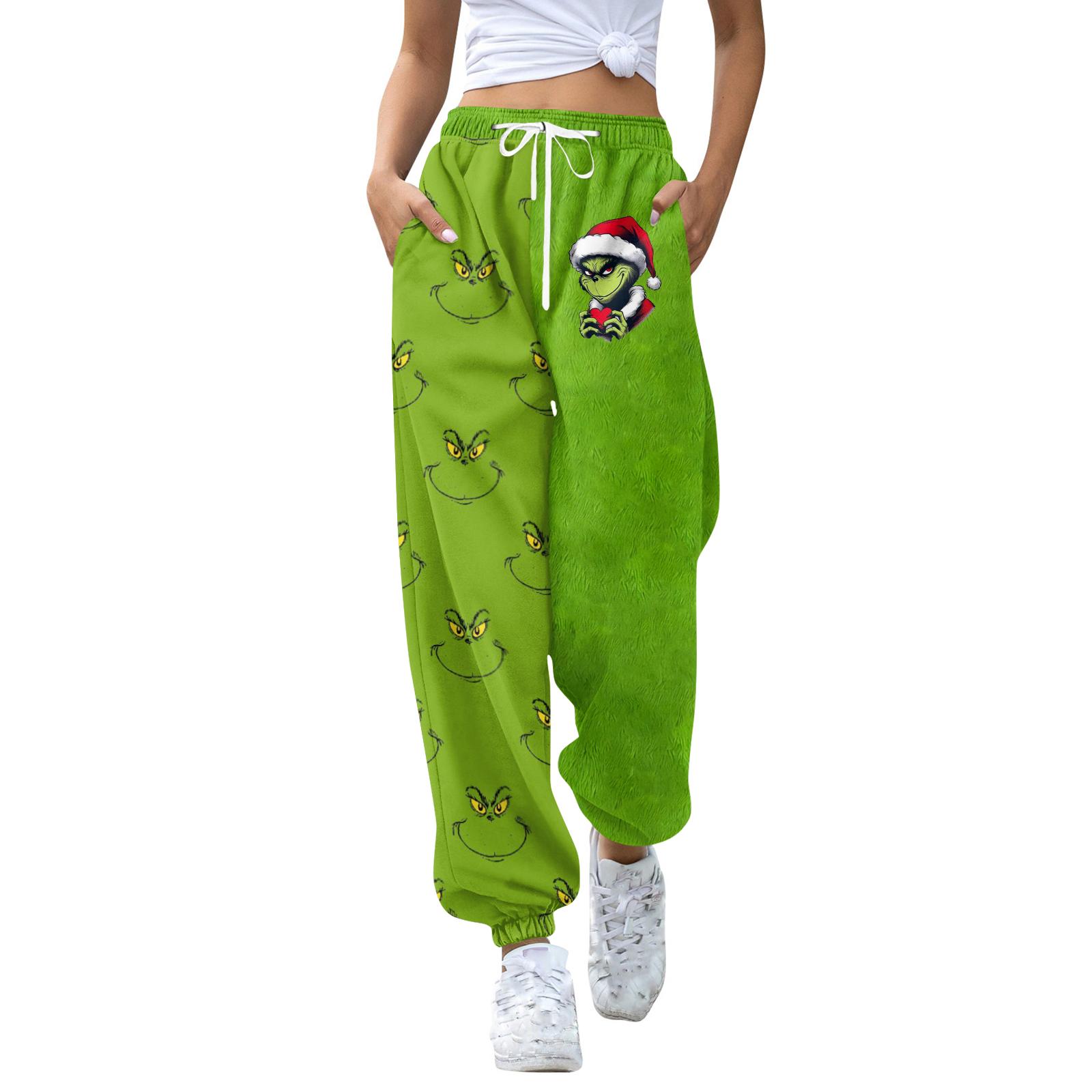 Women s Casual Fashion Christmas Print Sweatpants With Drawstring Waistband And Cuffed Legs L армия зеленый
Women s Casual Fashion Christmas Print Sweatpants With Drawstring Waistband And Cuffed Legs L армия зеленый