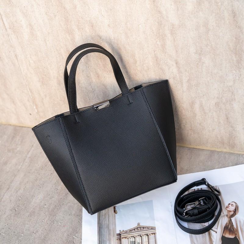 Head Layer Cowhide Mother Bag With Solid Color Splicing Single Shoulder Armpit Handle Simple Fashionable Style чёрный
Head Layer Cowhide Mother Bag With Solid Color Splicing Single Shoulder Armpit Handle Simple Fashionable Style чёрный