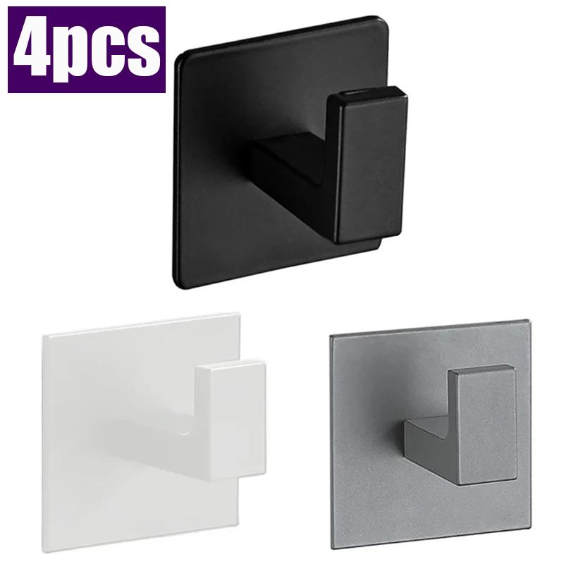 5/1pcs Bathroom Adhesive Wall Black Robe Hooks Towel Hook Coat Holder Keys Clothes Hanger Bathroom Kitchen Hardware Accessories
5/1pcs Bathroom Adhesive Wall Black Robe Hooks Towel Hook Coat Holder Keys Clothes Hanger Bathroom Kitchen Hardware Accessories