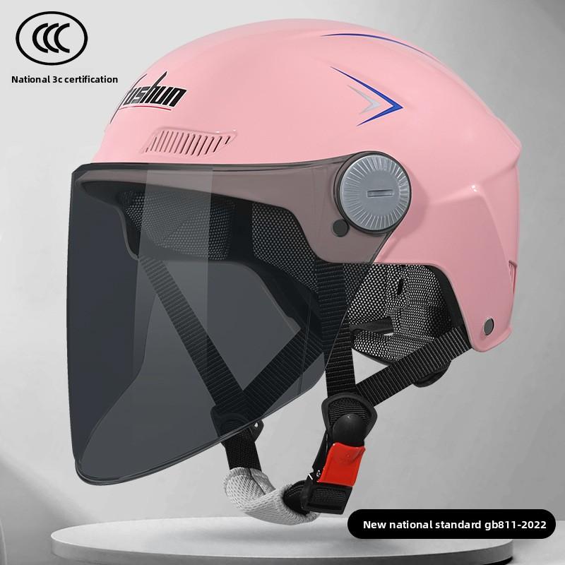 Electric Car Helmet 3c Certified Men and Women Summer Sunscreen Sunshade Breathable Half Helmet Battery Motorcycle Hard Hat
Electric Car Helmet 3c Certified Men and Women Summer Sunscreen Sunshade Breathable Half Helmet Battery Motorcycle Hard Hat