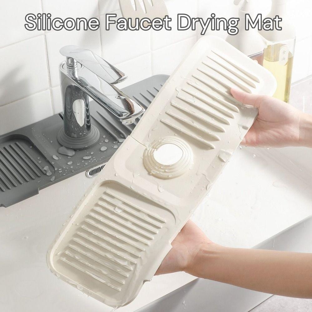 37cm/45cm Sink Splash Guard Silicone Faucet Drying Pads Countertop Protection Mats Farmhouse Decor 37cm прозорий
37cm/45cm Sink Splash Guard Silicone Faucet Drying Pads Countertop Protection Mats Farmhouse Decor 37cm прозорий