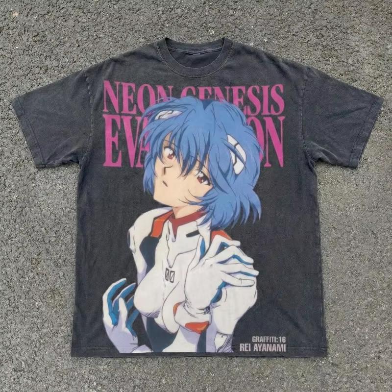 New Century Evangelion Anime Ayanami White Retro Summer New Unisex Casual Cotton Tshirt 4XL
New Century Evangelion Anime Ayanami White Retro Summer New Unisex Casual Cotton Tshirt 4XL