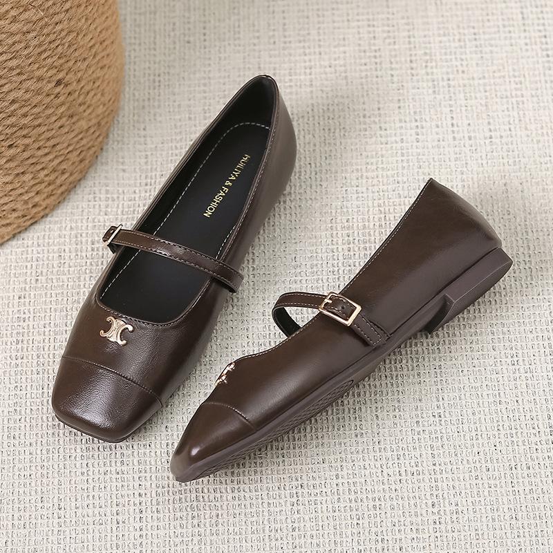 Flat bottom evening breeze gentle French single shoes fairy shoes fairy spring and autumn soft leather with skirt Mary Jane shoes ladyshoes 40 коричневый
Flat bottom evening breeze gentle French single shoes fairy shoes fairy spring and autumn soft leather with skirt Mary Jane shoes ladyshoes 40 коричневый