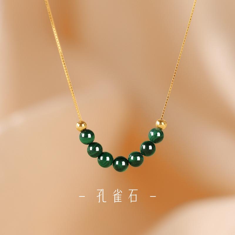 Puduo Mountain Natural Amethyst Necklace for Women9Silver collarbone chain, niche peace necklace gift 【Peace and Joy】Malach
Puduo Mountain Natural Amethyst Necklace for Women9Silver collarbone chain, niche peace necklace gift 【Peace and Joy】Malach