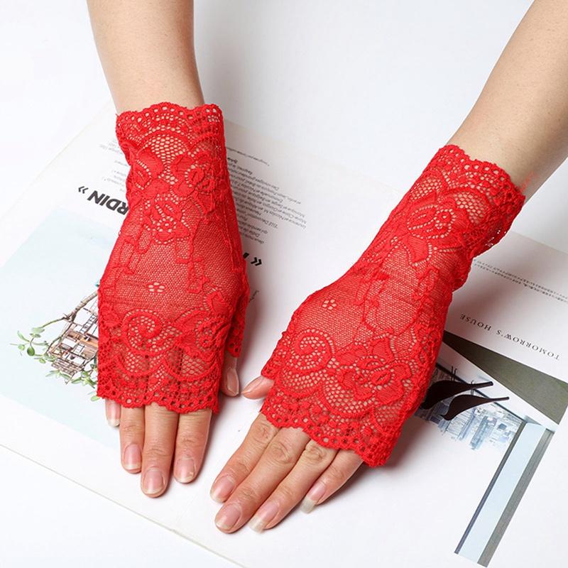 Женские полупальцевые перчатки Женские кружевные перчатки с защитой от ультрафиолета Женские перчатки для вождения one size красный
Женские полупальцевые перчатки Женские кружевные перчатки с защитой от ультрафиолета Женские перчатки для вождения one size красный