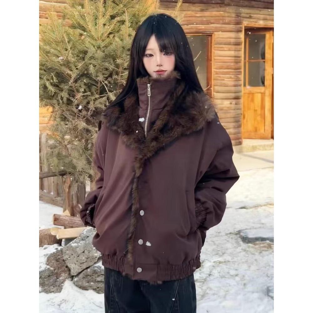 Men s Polar Wolf Mountain Eagle Fur Collar Thick Jacket - Versatile, Warm, and Trendy. XL (Recommended 130-150 jin) коричневий
Men s Polar Wolf Mountain Eagle Fur Collar Thick Jacket - Versatile, Warm, and Trendy. XL (Recommended 130-150 jin) коричневий
