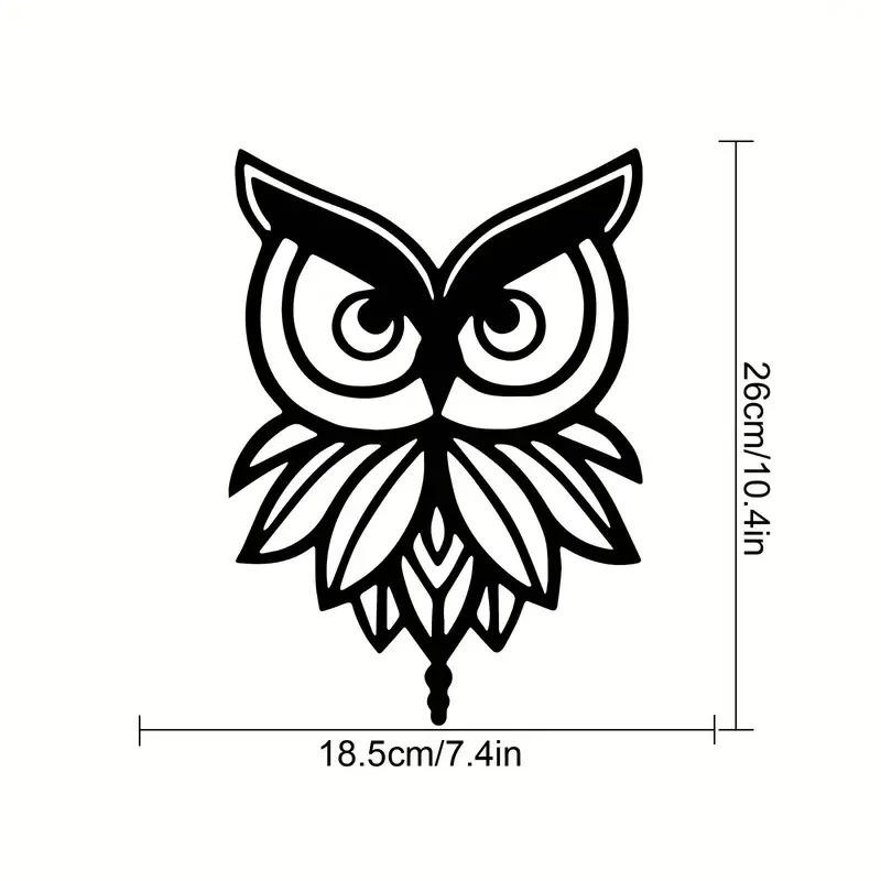 Luxury Metal Owl Wall Art - 1 Piece 18.5x26 cm чорний
Luxury Metal Owl Wall Art - 1 Piece 18.5x26 cm чорний