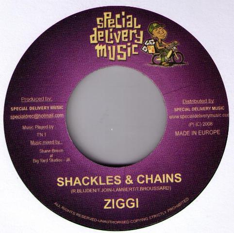 7inch Record ZIGGI - Shackles & Chains NONE Special Deliver 2008 Europe Reggae, Ska & Dub Used
7inch Record ZIGGI - Shackles & Chains NONE Special Deliver 2008 Europe Reggae, Ska & Dub Used