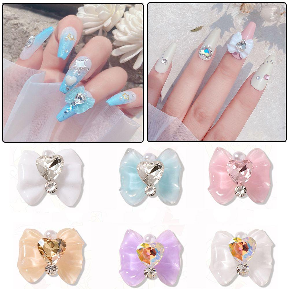 3D Crystal Bow Knot Nail Art Rhinestones Manicure Decoration Nail Art Accessories Heart Diamond
3D Crystal Bow Knot Nail Art Rhinestones Manicure Decoration Nail Art Accessories Heart Diamond