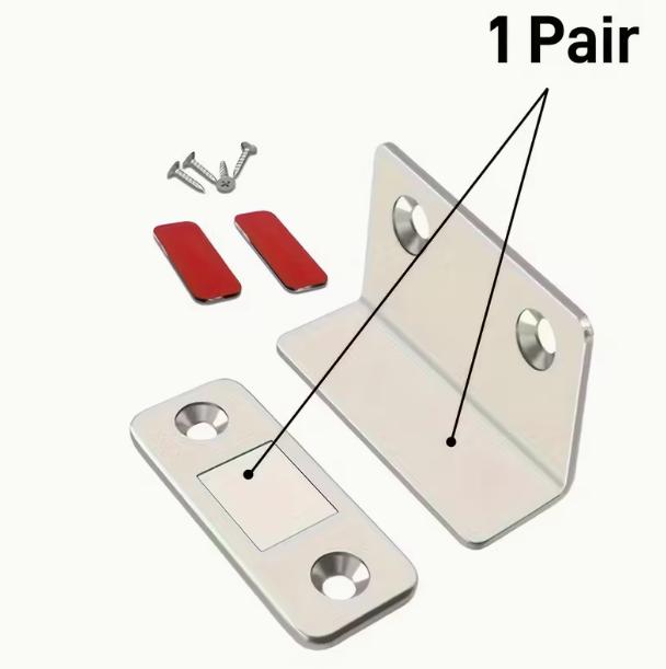 1/2pairs L-Shaped Drawer Magnets, Adhesive Magnetic Seals for Cabinet Doors, Suitable for Kitchen And Wardrobe Doors door closer
1/2pairs L-Shaped Drawer Magnets, Adhesive Magnetic Seals for Cabinet Doors, Suitable for Kitchen And Wardrobe Doors door closer