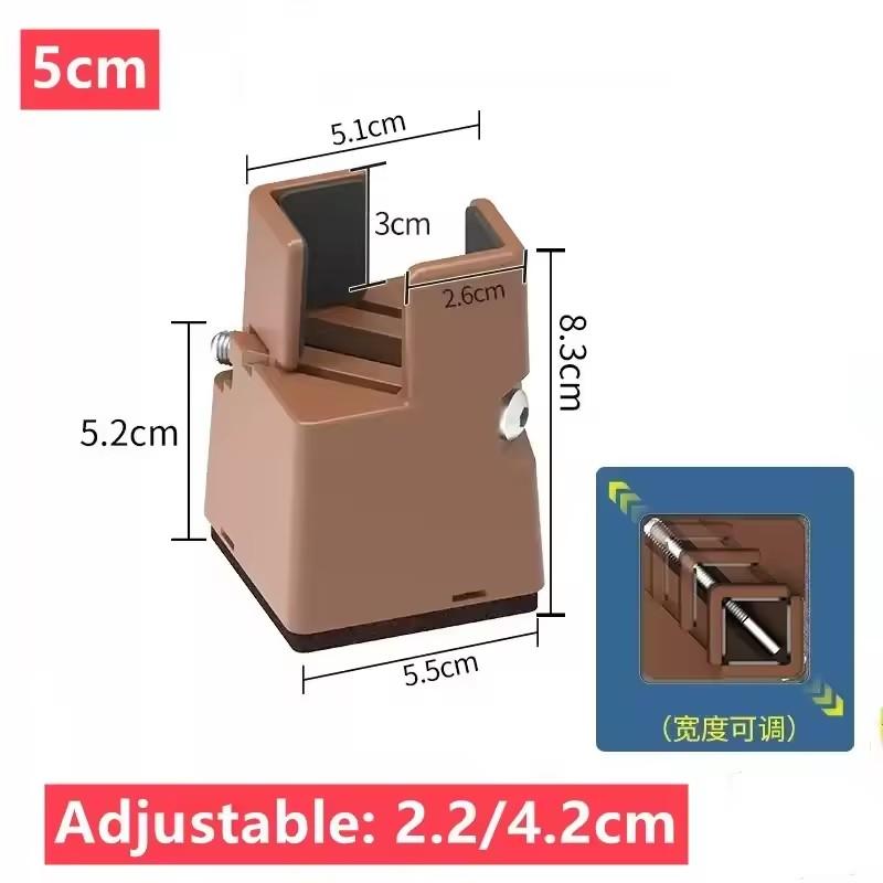 4PCS Splint-type Chair Feet Riser Screw Clamp Height-increasing Furniture Riser Stable Moisture-proof Base Bed Sofa Leg Mat
4PCS Splint-type Chair Feet Riser Screw Clamp Height-increasing Furniture Riser Stable Moisture-proof Base Bed Sofa Leg Mat