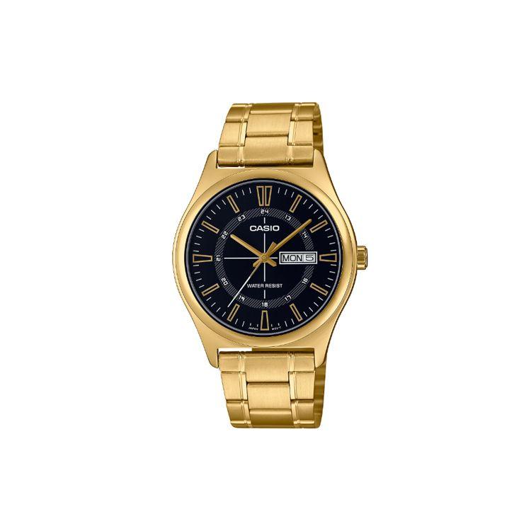 Casio 30M Water Resistant Quartz Movement Stainless Steel Watch Men watches Black MTP-V006G-1C Black Dial
Casio 30M Water Resistant Quartz Movement Stainless Steel Watch Men watches Black MTP-V006G-1C Black Dial